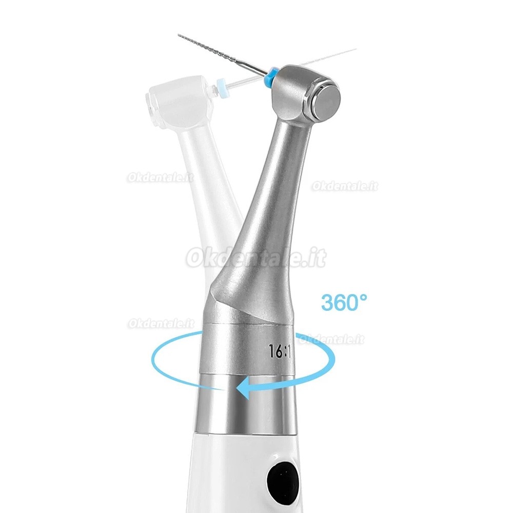 Micromotore endodontico dentale senza fili con localizzatore d'apice